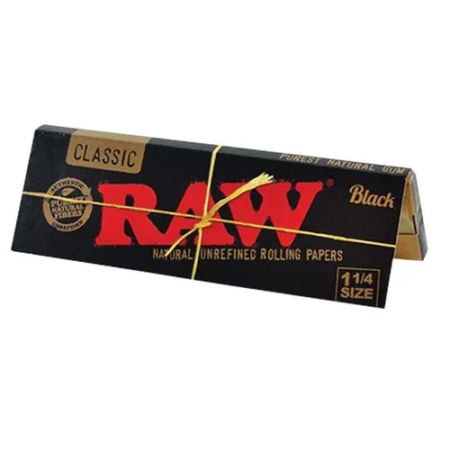 Raw Black - Rolling Papers - 1-1/4