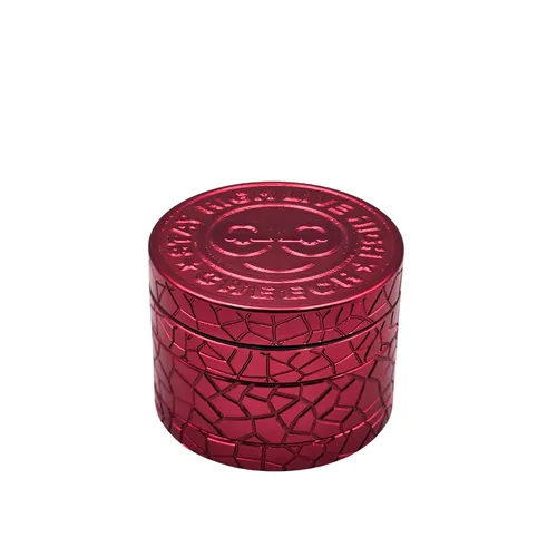 Cheech 63mm Retro Logo Grinder - Red