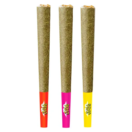 JAYS - High Potency 50+ Diamond Infused Multi Pack Pre-Rolls - 3x0.5g JAYS - High Potency 50+ Diamond Infused Multi Pack Pre-Rolls - 3x0.5g