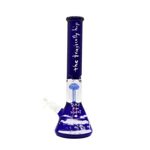Tragically Hip Day for Night 15.5" Bong with single percolator