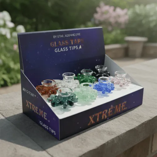 14mm Leaf Glass Bowl - Assorted