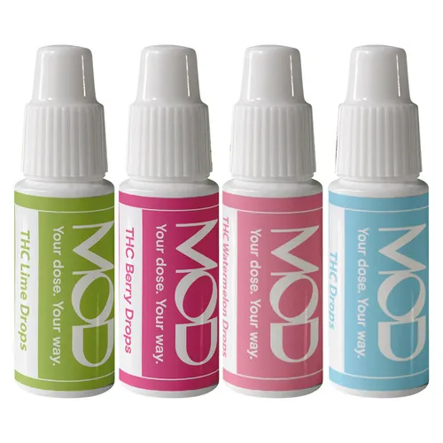 THC Drops Variety Pack | 4x3ml