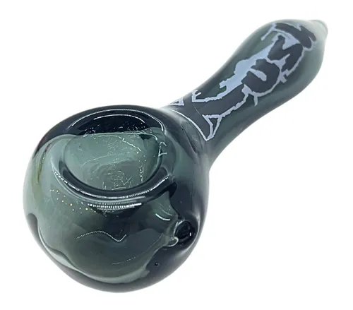 4.5" KUSH glass pipe - 4.5" KUSH glass pipe | Black