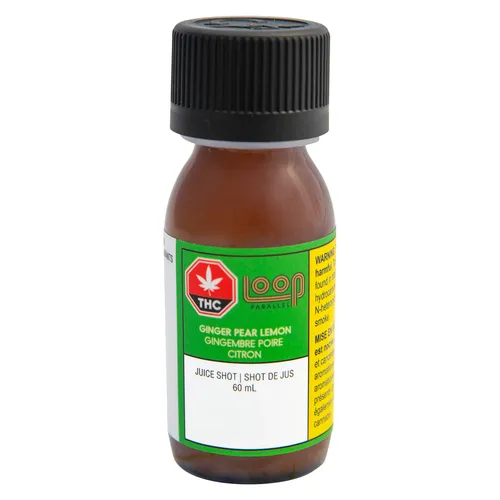 Loop Paralle - Ginger Pear Lemon Juice Shot - Ginger Pear Lemon Juice Shot 1x60ml Beverages Loop Paralle - Ginger Pear Lemon Juice Shot - Ginger Pear Lemon Juice Shot 1x60ml Beverages