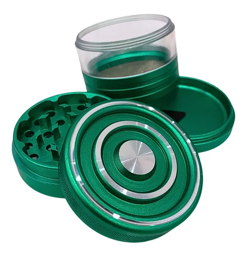 WENEED Hypnosis 4 Parts Color Grinder - WENEED Hypnosis 4 Parts Color Grinder - Green