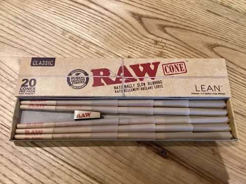Raw Cones Lean 20 pack