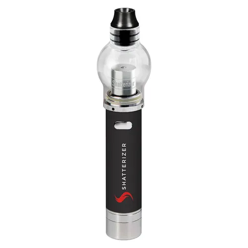 Shatterizer - Glass Top Concentrate Vaporizer - Black