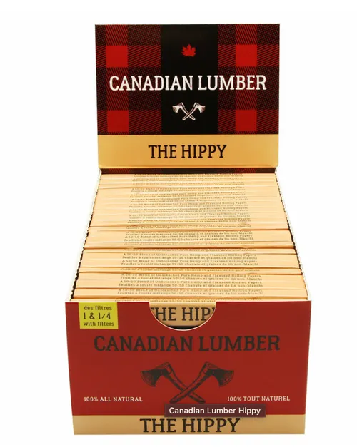 The Hippy 1.25" Rolling Papers & Filter Tips