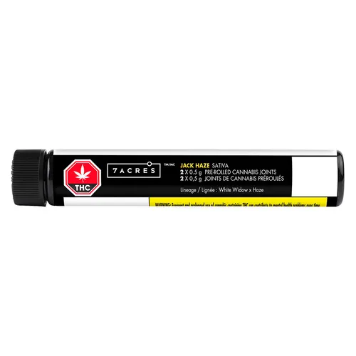 7ACRES - Jack Haze Pre-roll - Jack Haze 2x0.5g Pre-Rolls