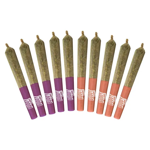 Buddy Bloom - Purple Haze & Strawberry OG Best Buds Mix'd Pre-Roll