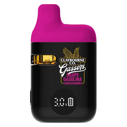 Claybourne Gassers Grape Gasolina Liquid Diamonds AIO 0.95g