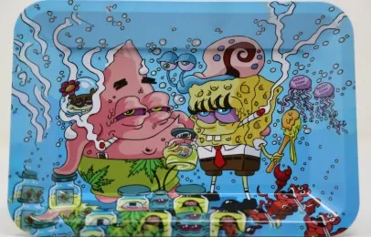 SPONGEBOB & PATRICK Rolling tray