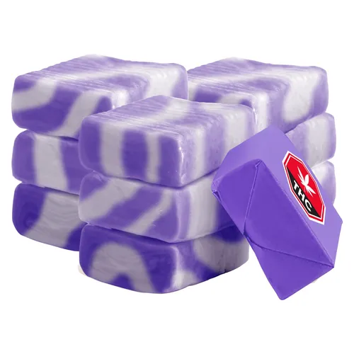 Twisted: Blueberry Kush [Live Rosin] | 10x10mg