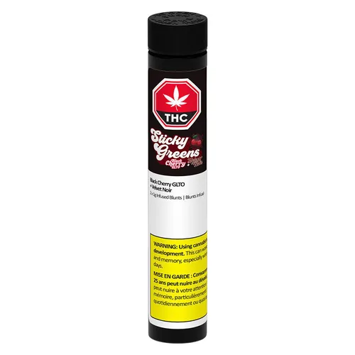 Black Cherry GLTO+Velvet Noir Infused Blunt Combo Pack