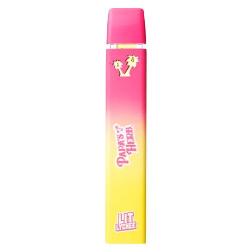 Papa's Herb - Lit Lychee Saucy Diamond Disposable - 0.95g Papa's Herb - Lit Lychee Saucy Diamond Disposable - 0.95g
