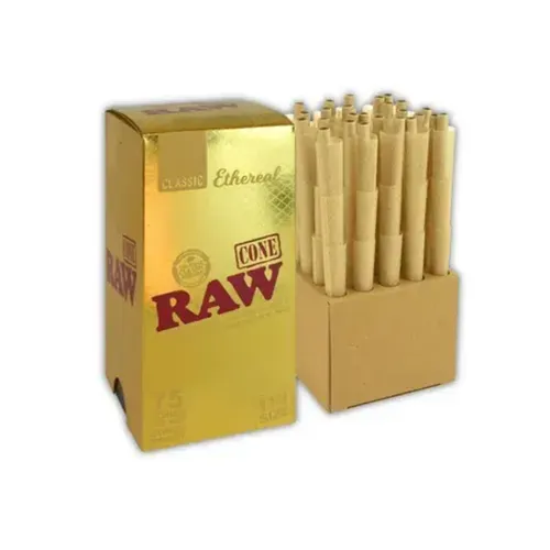 RAW Ethereal Cones - 1-¼" (75 Pack)