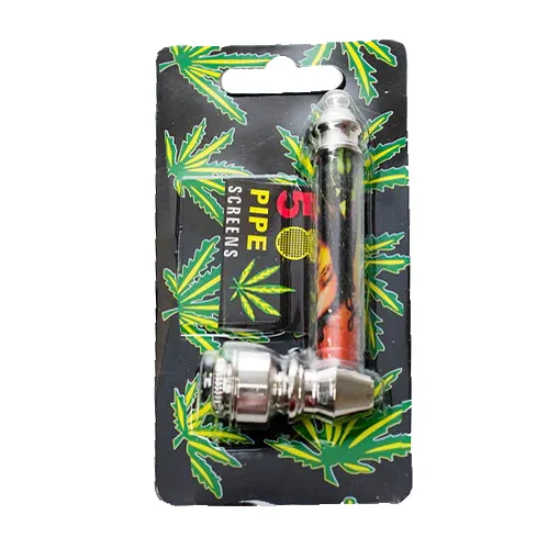 3" Metal Pipe with Screens