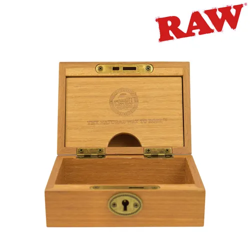 Raw Natural Wood Smokers Box