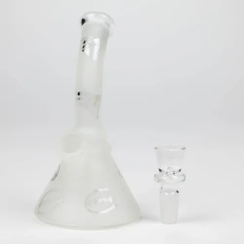 6" Glow In The Dark Beaker Bong