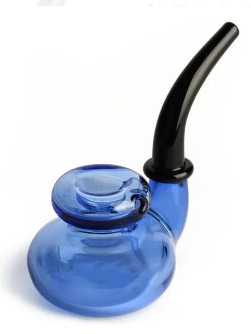 5" Billiard Hand Pipe | Sapphire Blue